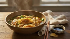 Куриный суп с клецками