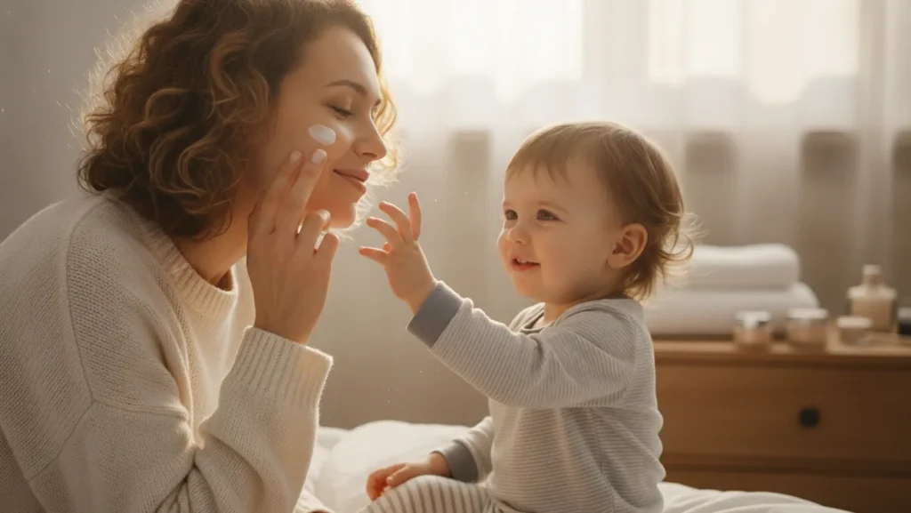 Как ухаживать за кожей после родов