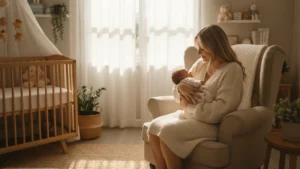 Женщина после родов