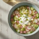 Окрошка: рецепты на квасе, кефире и воде